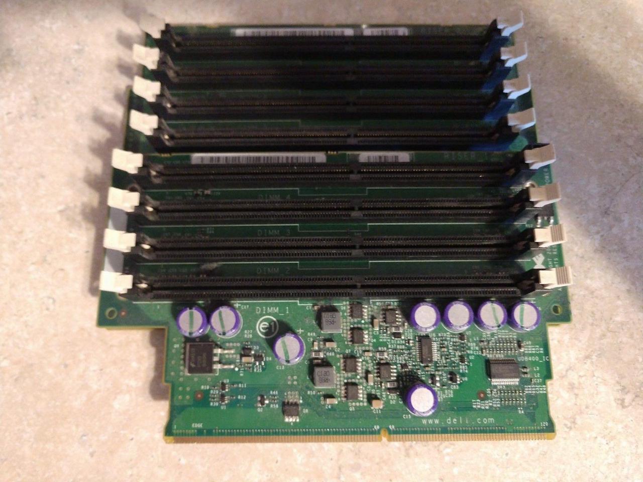 Dell OEM Precision 690 / T7400 Memory Riser Board 3,4 F817F
